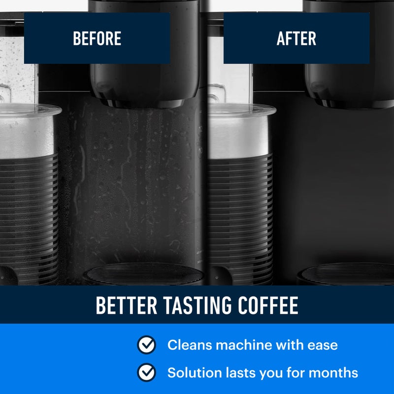 إسينشال فاليوز محلول إزالة الترسبات من القيم الأساسية متوافق مع Keurig - منظف وعاء القهوة ومزيل الترسبات - مزيل الترسبات مصمم خصيصًا لآلات القهوة Keurig - كمية تكفي لمدة 12 شهرًا، عبوتان - Image 5